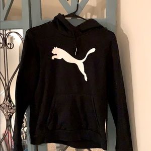Large puma hoodie.